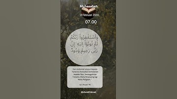 Video Short || Mohon Ampunan || Allah Maha Pengasih dan Maha penyayang