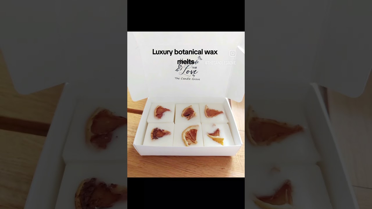 The Candle Grove Luxury botanical wax melts