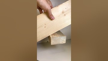 The old carpenter revealed this secret! #shorts