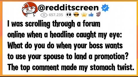 I was scrolling through a forum online when a headline caught my eye: What do you do when your boss