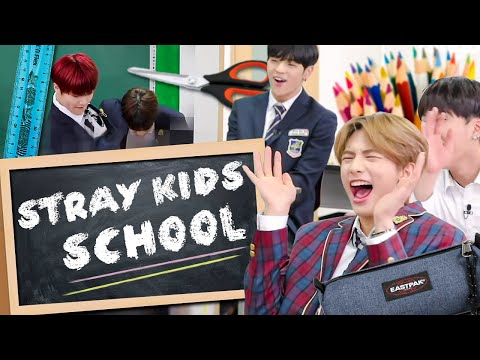 Si STRAY KIDS à l'École était doublé 🎓🤣(ça finit en danse sexy😏)