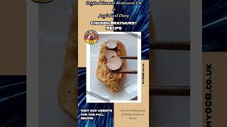 Chicken Bratwurst Recipe A German Feast With Original German Bratwurst Uk & Joeys Food Diary