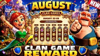 AUGUST 2026 CLAN GAMES REWARDS FULLY REVEALED | Clash of Clans August Clan Games Rewards & Best Pick screenshot 4