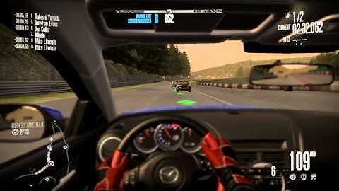 NFS: Shift (Circuit De Spa-Francorchamps)