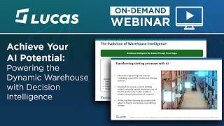 Webinar: Achieve Your AI Potential - Powering the Dynamic Warehouse with Decision Intelligence