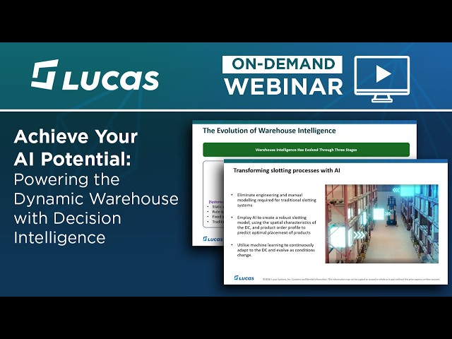 Webinar: Achieve Your AI Potential - Powering the Dynamic Warehouse with Decision Intelligence