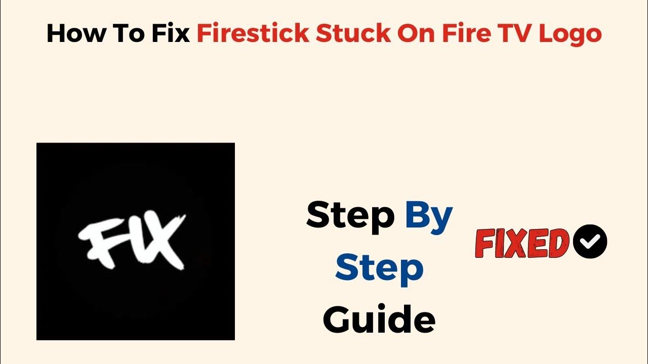 how-to-fix-firestick-stuck-on-fire-tv-logo-youtube