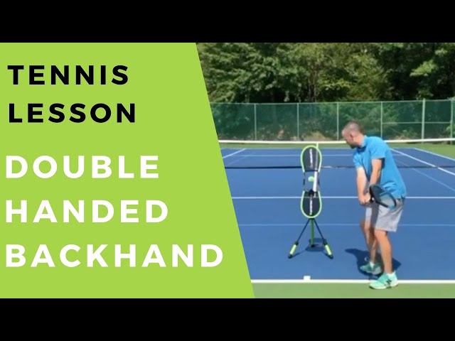 Practice Double Handed Backhand at Home