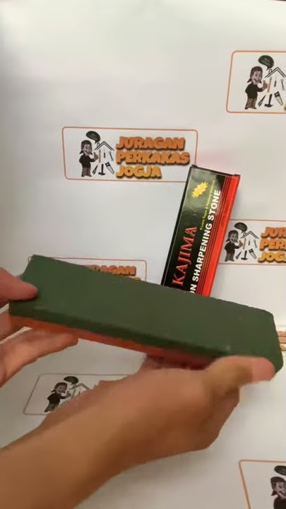 Batu Asah Pisau / Asahan Ungkal / Sharpening Stone KAJIMA Juragan Perkakas Jogja