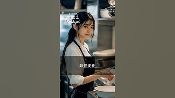 【妖怪変化#23】人間に変身する妖怪#shorts #ai #yokai #妖怪 #変身 #美女 #イケメン