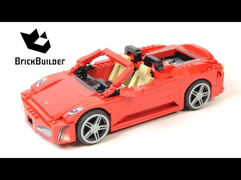 Lego Racers 8671 Ferrari 430 Spider - Lego Speed Build