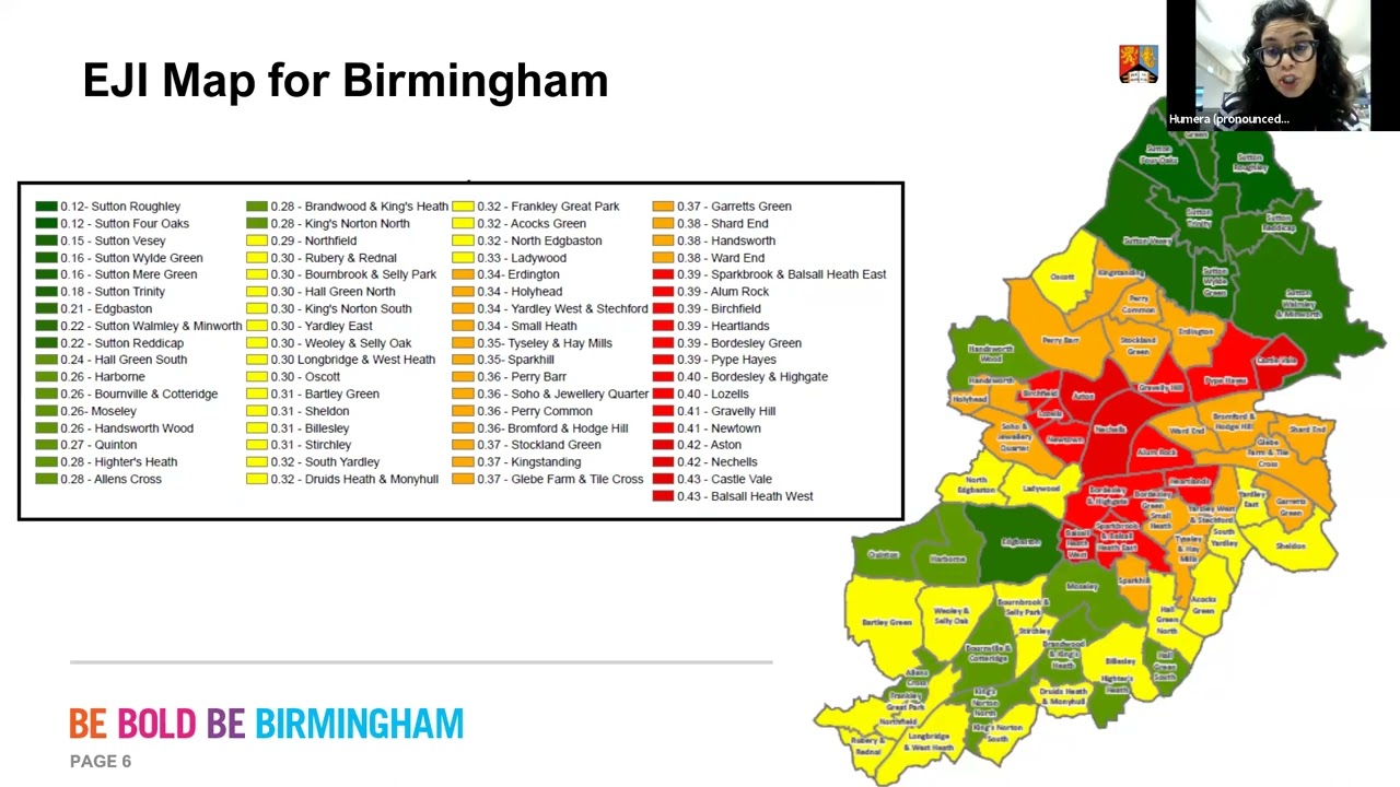 Districts Of Birmingham
