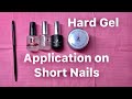 Easy Hard Gel Overlay and Backfill | How I do my Nails | Part 2 | REAL TIME