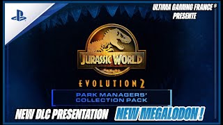Jurassic World Evolution 2 (PS5) New Dlc : Park Manager Collection Pack 4K60fps Présentation