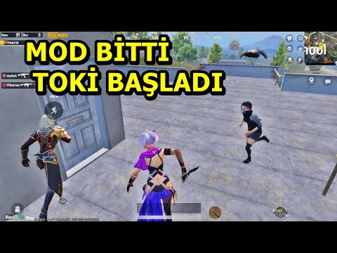 MOD BİTTİ TOKİ BAŞLADI ! ÖZLEMİŞİM TOKİYİ ONE MAN SQUAD  PUBG MOBİLE