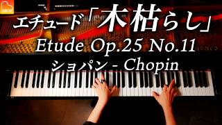 【Thanks for 1.5 Million Subscribers!】Chopin - Etude Op.25 No.11 “Winter Wind” CANACANA