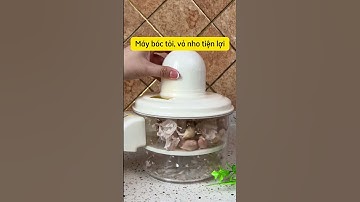 Máy bóc vỏ tỏi, vỏ  nho tiện lợi  #viral