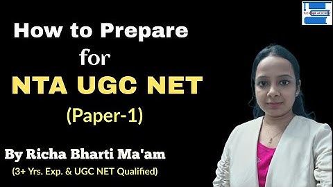 How to Prepare for NTA UGC NET (Paper-1)||Syllabus of UGC NET Paper 1||By Richa Bharti Ma