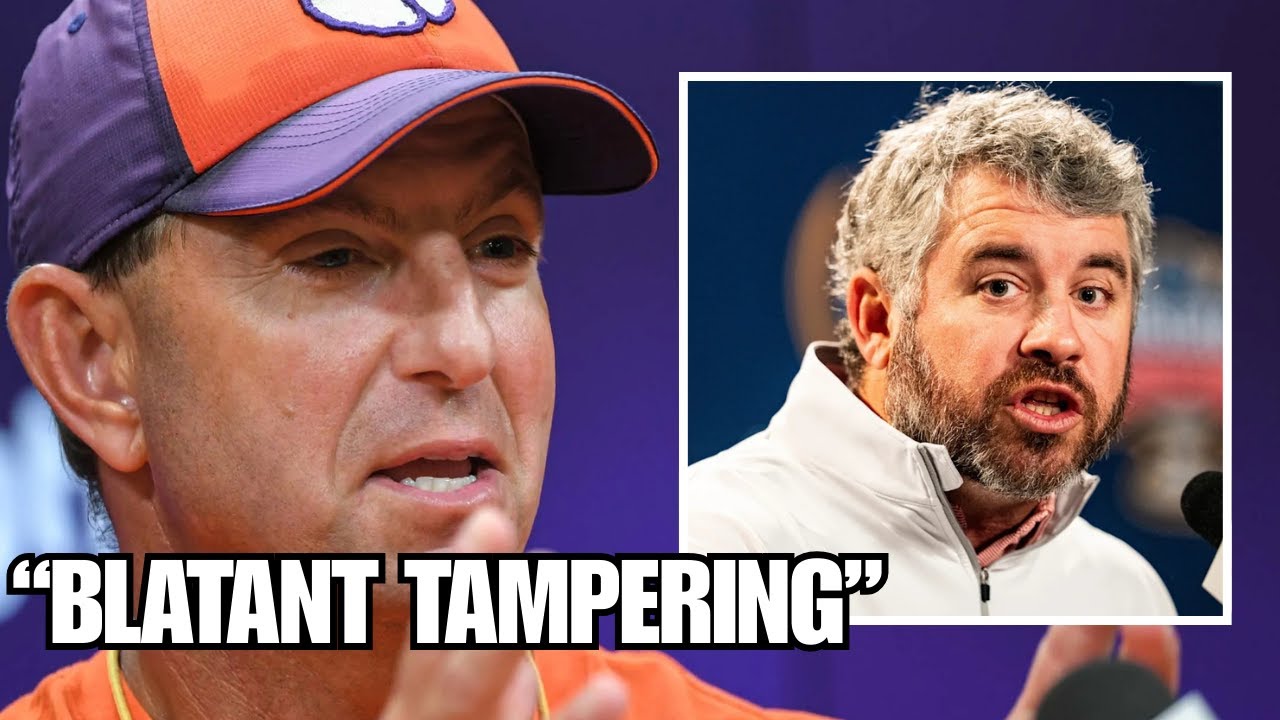 Is Dabo Swinney a VICTIM of Tampering or the NEW RULES of College Football?