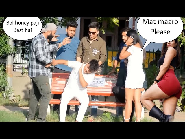 Honey Singh Vs Badshah Prank | Best Gangster prank n INDIA | ANS Entertainment | Prank in INDIA 2023 class=