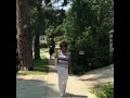 Joan Collins on the set of American Horror Story Apocalypse