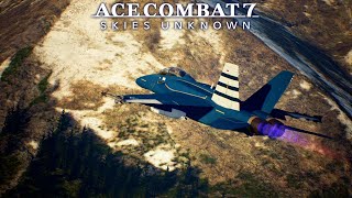 F/A-18F Super Hornet Block III test — Ace Combat 7 DLC
