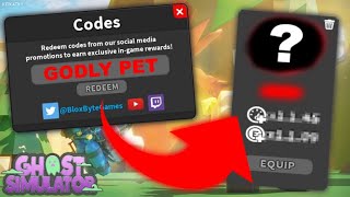 👻 NEW CODE & UPDATE👻 | Ghost Simulator | Roblox