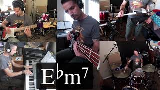 Eb Minor 12-Bar Blues Playalong - Straight Groove Feel screenshot 1