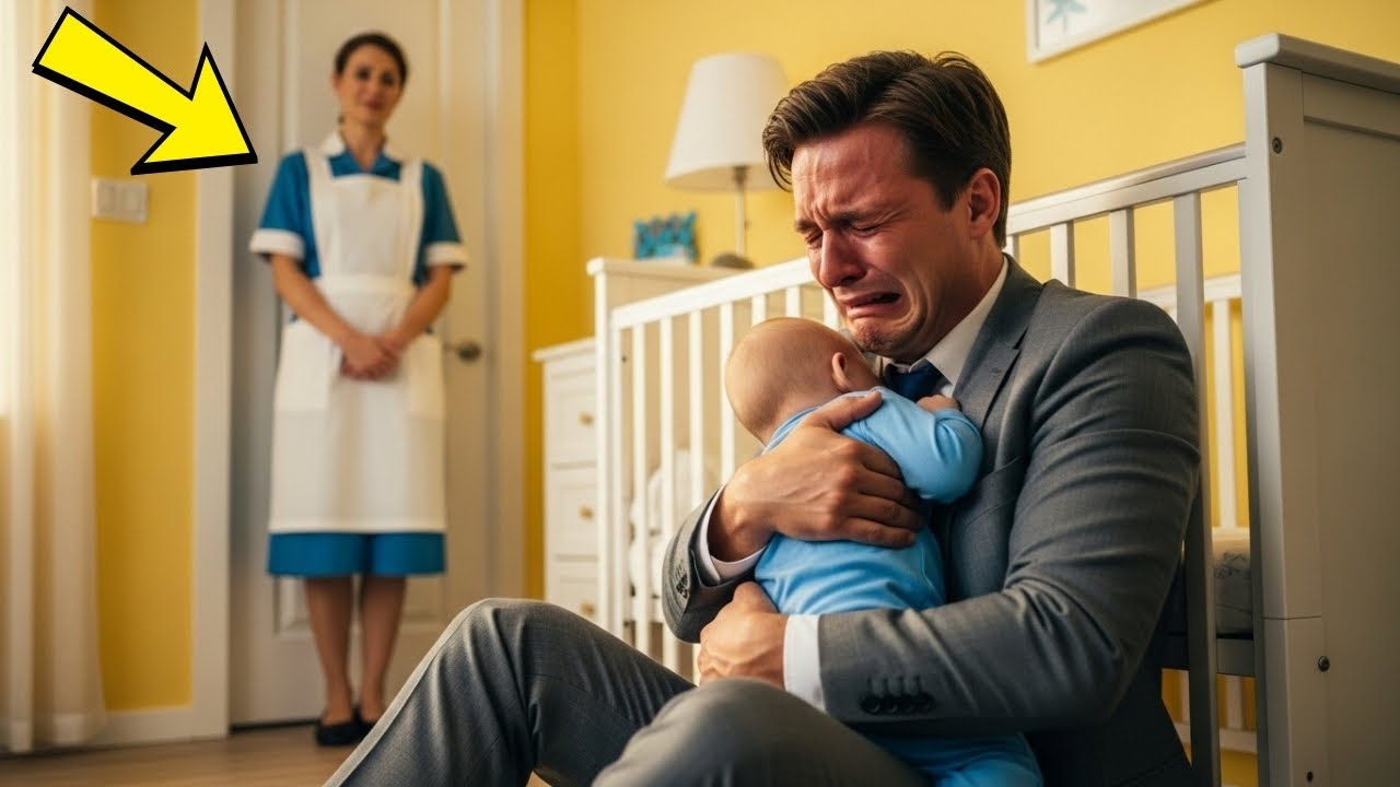 The millionaire couldn't take it anymore... until the nanny whispered the truth to him. - YouTube