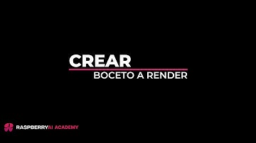 Sketch to Render Tool | Raspberry AI Overview in Spanish