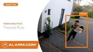 Configure a Tripwire Video Analytics Rule (Mobile App) screenshot 3