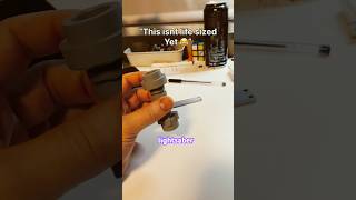 Day 1 of making a Life sized light saber! #lego #starwars #3d #diy #toy
