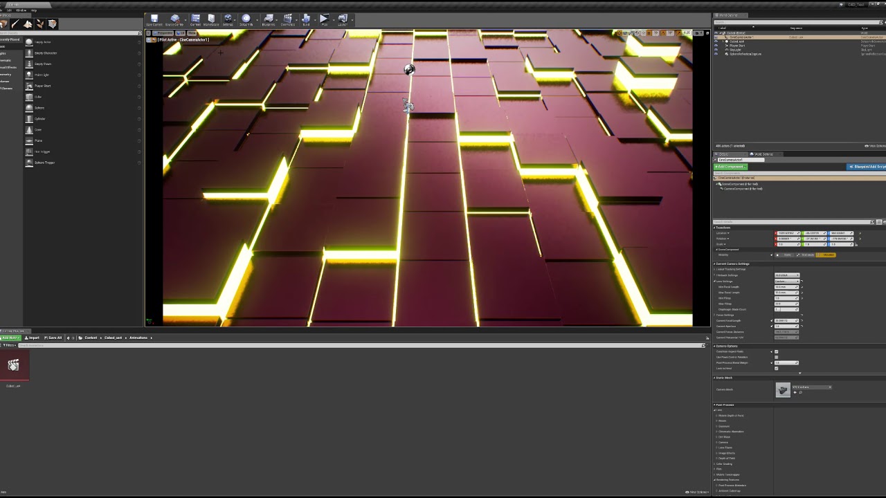 C4D MoGraph test - YouTube