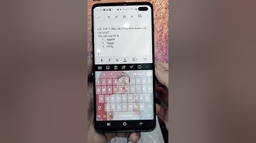 Hướng dẫn dùng Google TÀI LIỆU trên điện thoại /Cao Yến