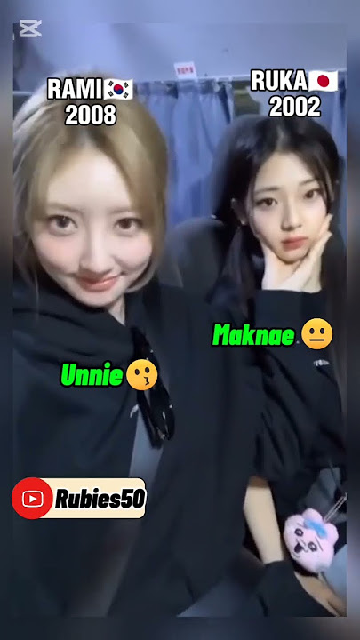 Ruka look so done with Rami🤣(please subscribe ☺)#babymonster #rami #ruka #ahyeon #pharita