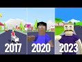 Character evolution in dude theft wars 2017  2024  