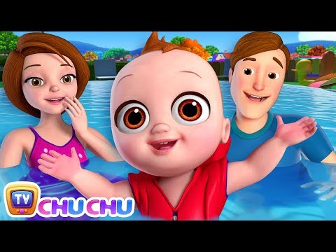 Baby Goes Swimming Song | ChuChu TV Nursery Rhymes & Kids Songs