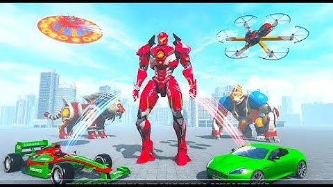 Amazing Multi Robot Transform | Rescue City Robot Transform Android GamePlay | By Game Crazy