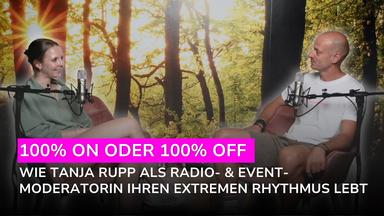 100% on oder 100% off: Wie Tanja Rupp als Radio- & Eventmoderatorin ...