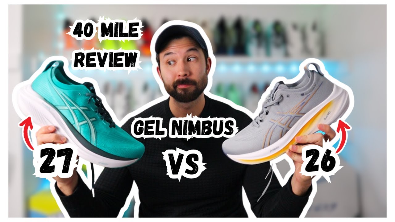 ASICS Gel Nimbus 27 vs Gel Nimbus 26 - Full Review - YouTube