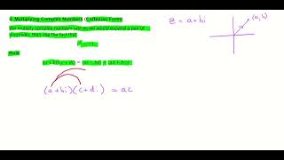 IB Complex Numbers Multiplying in Cartesian Form