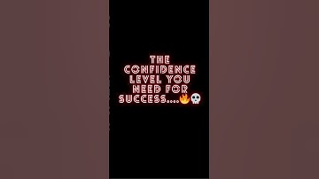 The confidence level u should have🔥💀#motivation #shorts #trending #study #life #success