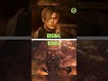 Leon Vs Bitores Méndez - Original Vs Remake - Which Is Better? #gaming #shorts #residentevil4