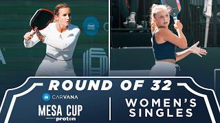 Kate Fahey vs Jade Rau at the Carvana Mesa Cup