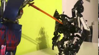 Transformers: Optimus Prime Vs Barricade P2 HD Rough Cut