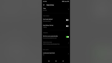 How to set Date and Time on Android phone