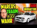 Marcos TRAUM wird WAHR! - Audi Urquattro 10V TURBO - Wir nehmen ihn unter die Lupe!