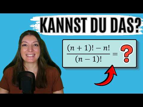 Vorschaubild: FAKULTÄT lösen ohne Taschenrechner! 💡 3 Mathe-Aufgaben einfach erklärt!