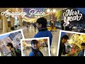 Omaxe world street faridabad night view 😍 | new year &amp; christmas celebration at omaxe World Street