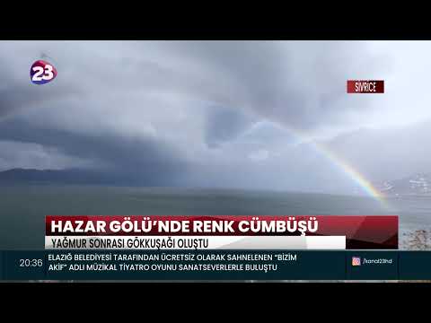 SİVRİCE İLÇESİNDE SAĞANAK
